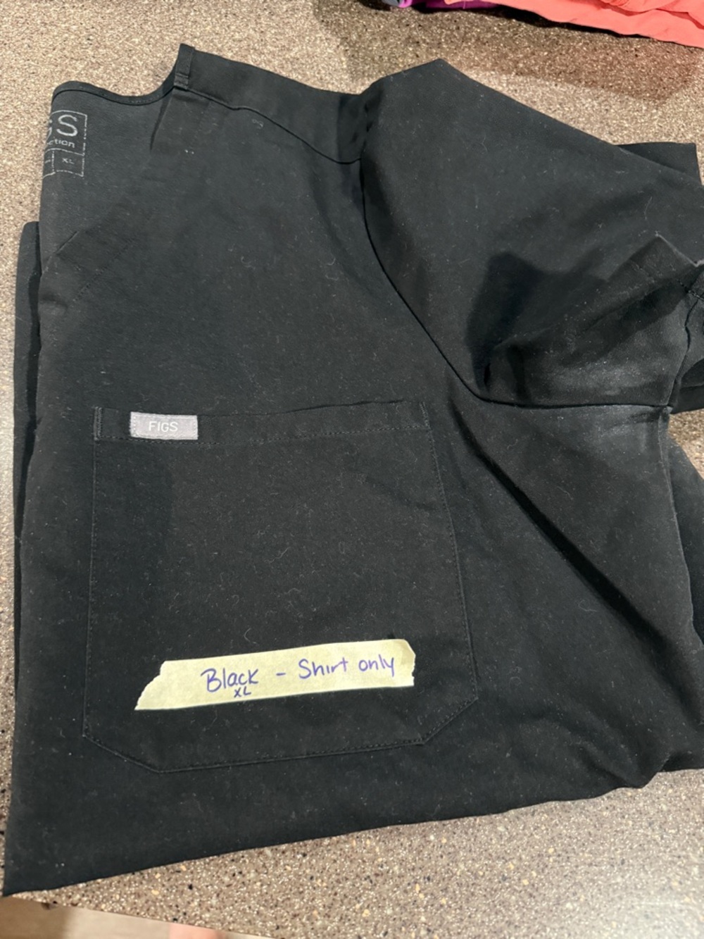 FIGS women’s Black Medical Scrub Pants